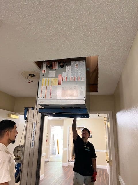 Project Expert 7.5 Ton Daikin Split System Installation image