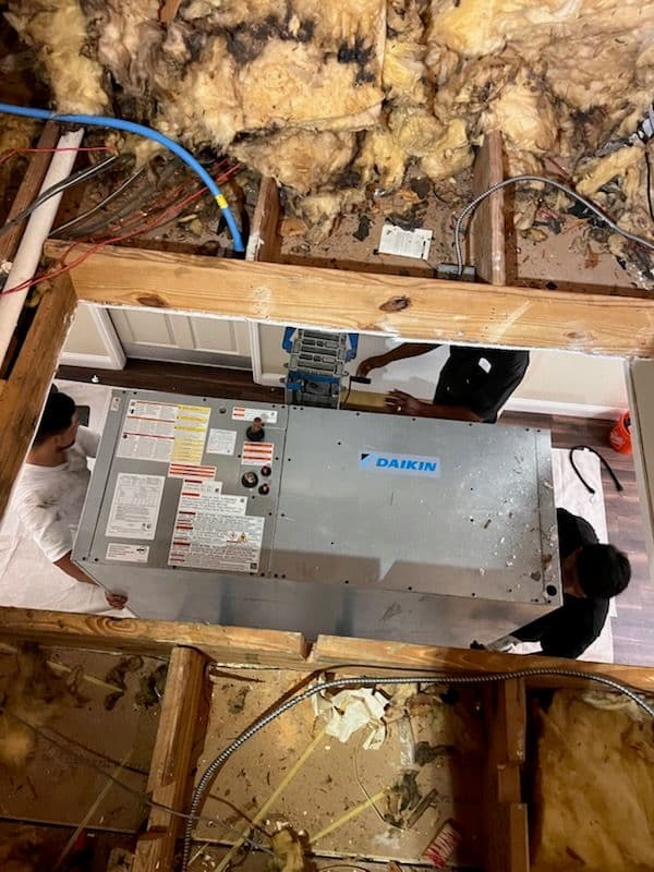 Expert 7.5 Ton Daikin Split System Installation